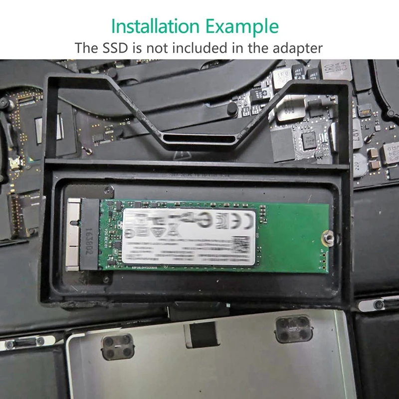 M.2 NGFF AHCI NVMe SSD конвертер адаптер 12+ 16 pin для MacBook 2013- M.2 NVME SSD конвертер адаптер