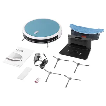 

LESHP D300E Intelligent Sweep Robot Machine Automatically Sweeping Scrubbing Mopping Floor Cleaning Robot Vacuum Mop Cleaner