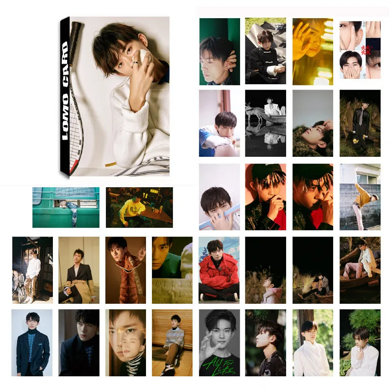 TFBOYS фото книга Джексон Рой Carry Post Card Fans коллекция LJJ162