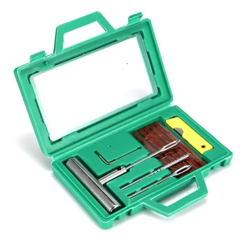 

11pcs Car Van Motorcycle Bike Emergency Heavy Duty Tubeless Tire Puncture Repair Kit Plug Set Vulcanizing Strip Tyre Repair Kit