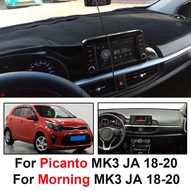 Накладка на приборную панель автомобиля для Kia Picanto X line Morning 2018 2019 2020 приборная