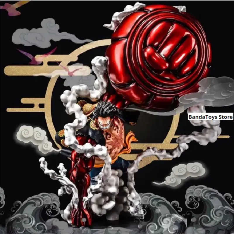 Статуэтка Луффи из одной части фигурки экипировки 4-го Кинг-Конга пистолет аниме