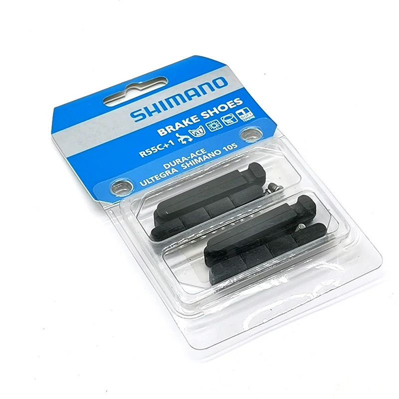 Shimano Dura Ace Ultegra 105 R55c 1 Road Bicycle Brake Shoes For Br 9000 7900 7800 7700 6800 6700 6600 6500 Bicycle Brake Aliexpress
