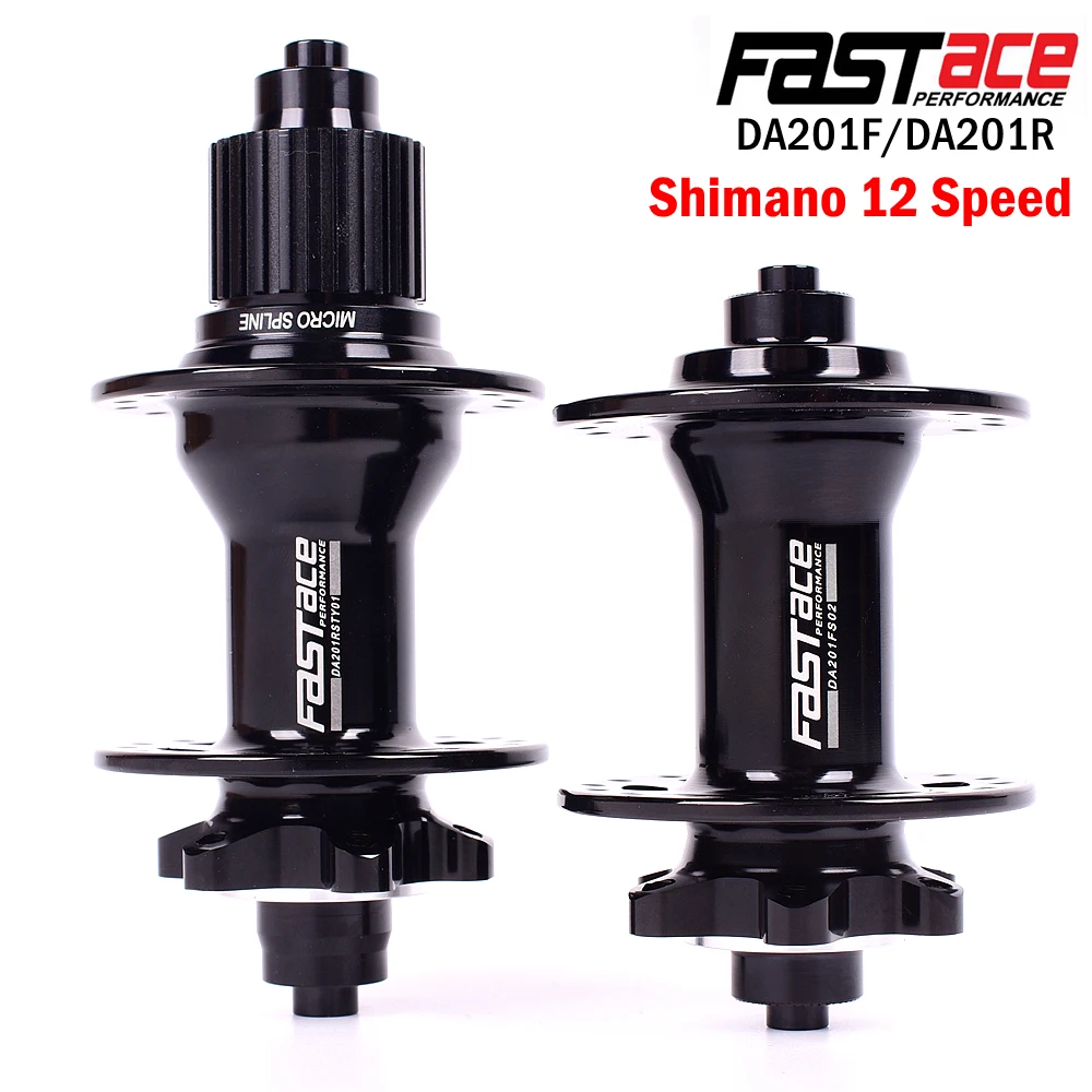 Велосипедная втулки FASTACE DA201 MTB QR 135x10 мм 100x9 32H велосипедная втулка MS Micro spline Hub для