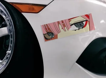 

LEFT SIDE Japanese Anime Personality Creative Modified Windshield Sticker Cover Scratches Car Stickers Not Hurt Car Paint
