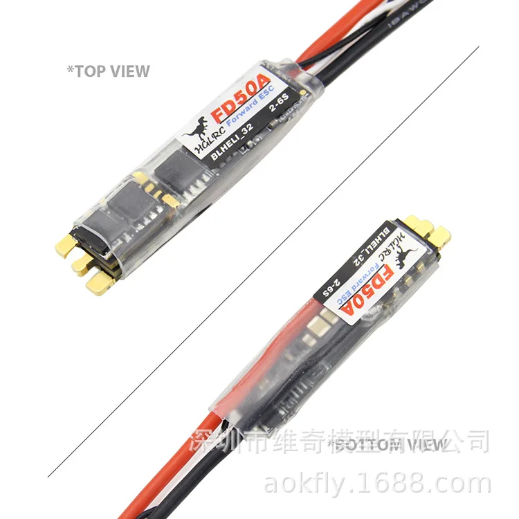 

Long Bone hglrc Fd50a ESC Blheli_32 Bit Electrical Adjustment 2-6 s fpv through Machine Electrical Adjustment