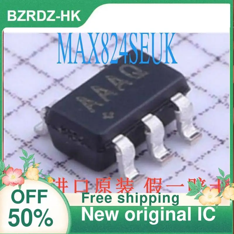 

10PCS MAX824SEUK MAX824SEUK+T 2.93V AAAQ SOT23-5 New original IC