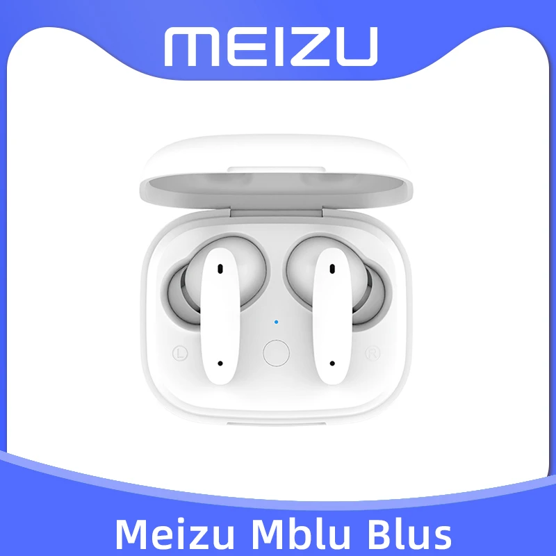 Meizu Mblu Blus TWS Earphone Bluetooth 5.2 Active Noise Cancelling Wireless Headphones 520mAh Battery IPX4 For Meizu 18s Pro 18X wireless headphones with mic