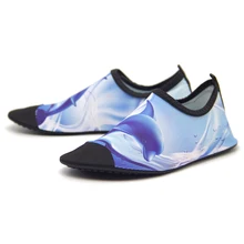 QEJEVI, летняя водонепроницаемая обувь для мужчин и женщин, цветная обувь, спортивная, для серфинга, для пляжа, не скользит, для плавания, быстросохнущие кроссовки, морские носки