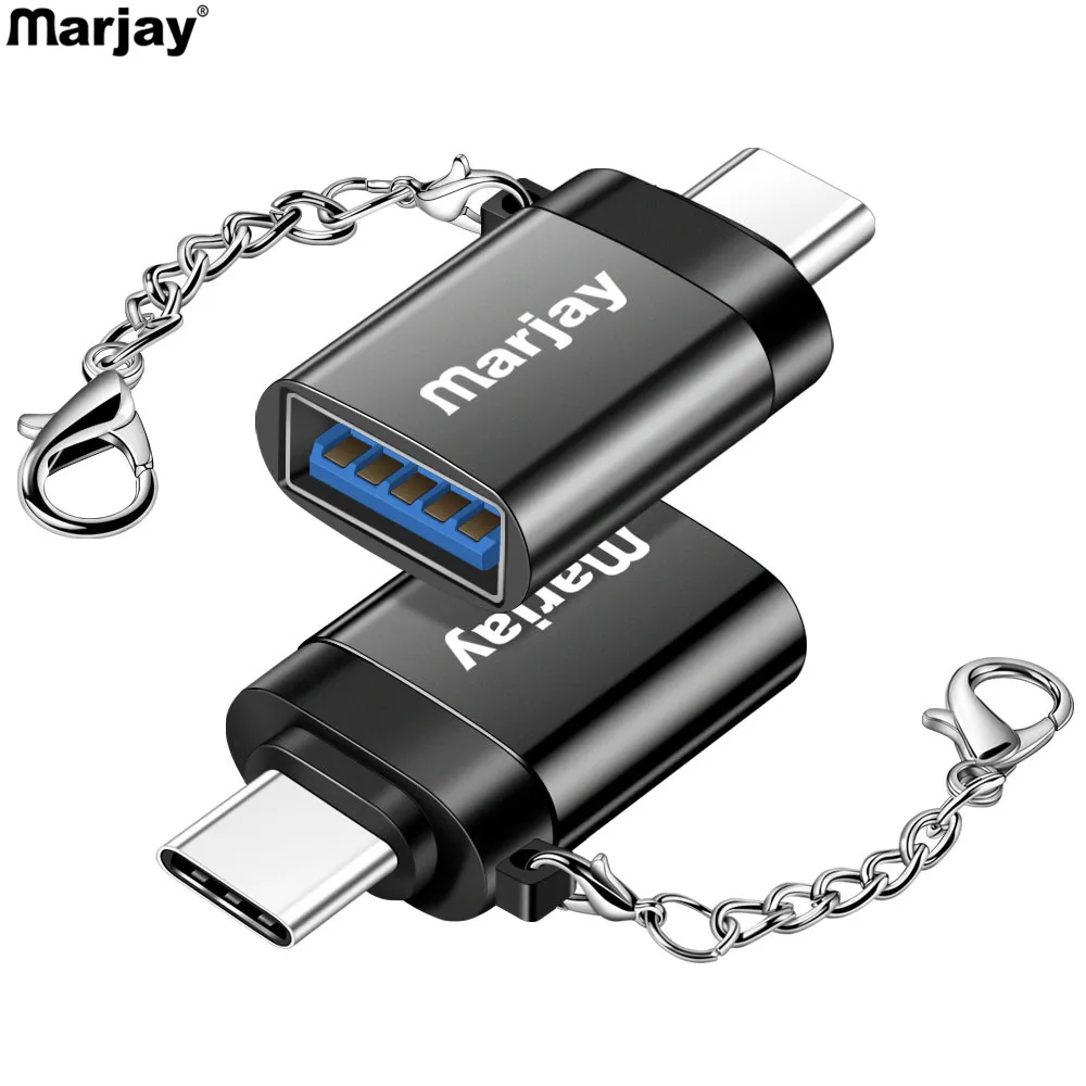 Кабель адаптер Marjay OTG Type C для Samsung S10 S9 S8 USB c Xiaomi 9 8 3 0 Huawei|Переходники и адаптеры| |