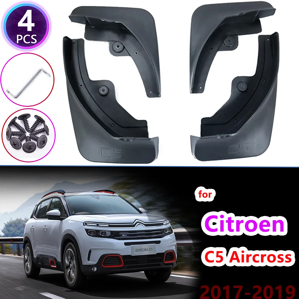 Quality assurance For Citroen C5 Aircross Front Rear Car Mudflap Fender