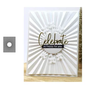 

JC Shine Rectangular Metal Cutting Dies DIY Scrapbooking Die Cut Card Make Shape Stencil Craft Mold Decor Template New Design