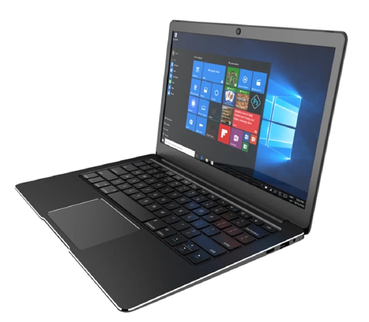 Ordenador portátil de 12,5 pulgadas, Netbook ligero y ultradelgado, 4GB + 64 GB, Intel N3350, Quad Core, Windows 10