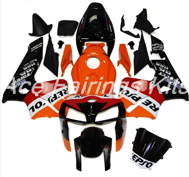 

(Injection mold) New ABS Motorcycle Full Fairing Kit 100% Fit For Honda CBR600RR 05 06 F5 2005 2006 custom Repsol