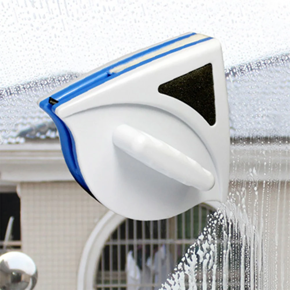 US $11.53 Double Side Magnetic Window Cleaner Brush For Washing Windows Glass Cleaning Household Wash Window Wiper Magnet Glass Cleaner