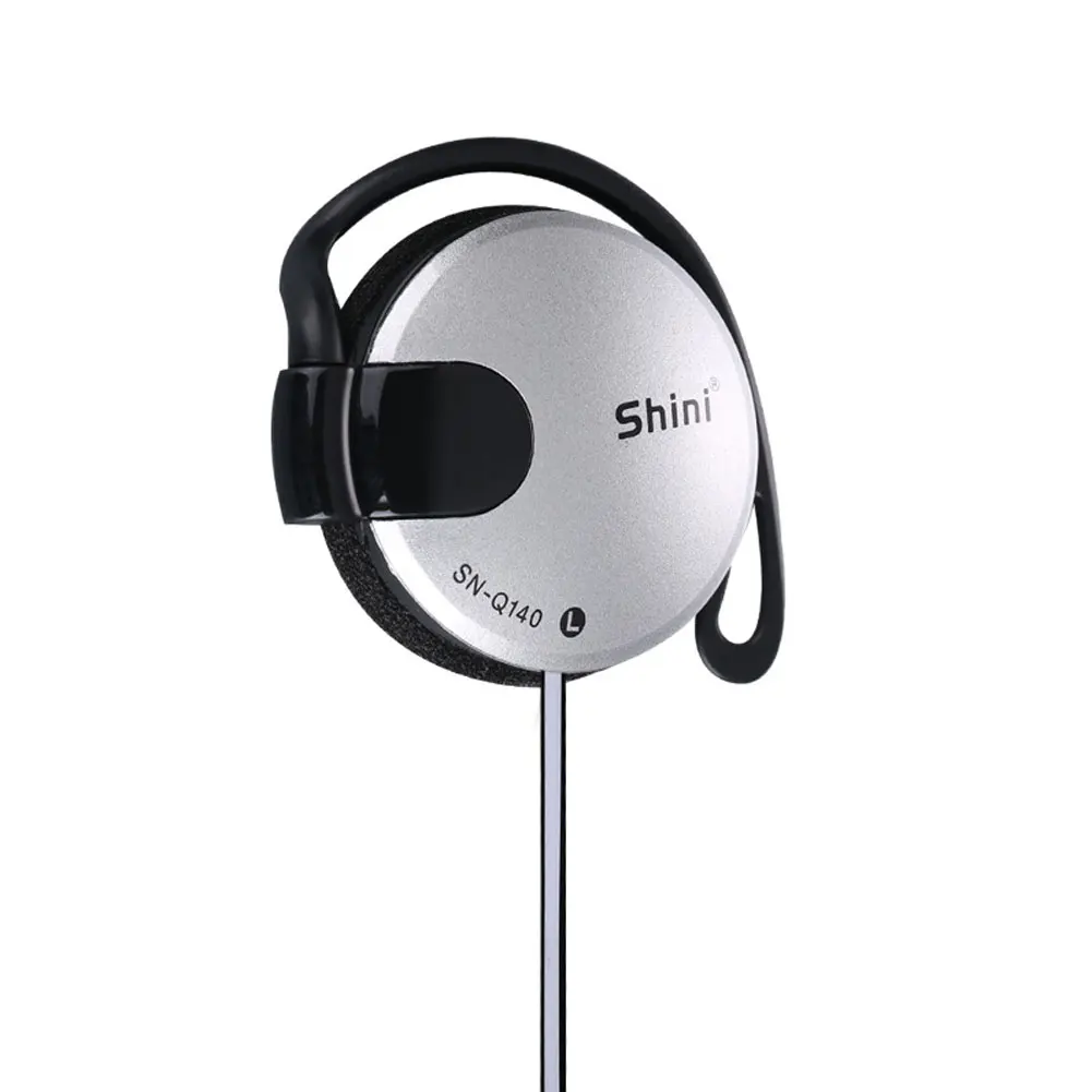 Wired Headphones Bass Earhook Headset 