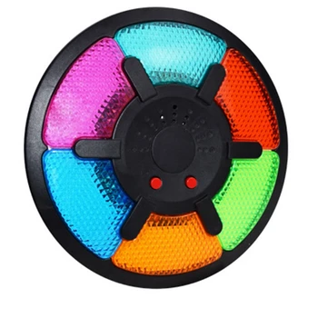 

Children 6-Color Light Circular 6-Key Game Machine Memory Game Machine