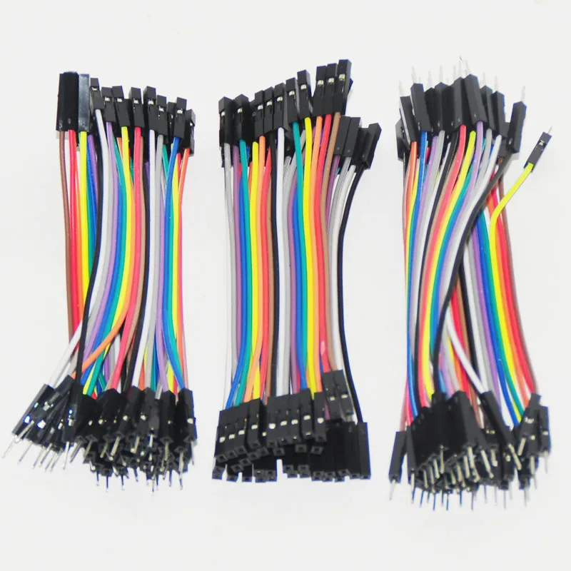 

Dupont Line 120Pcs/3*40pin 10cm/20cm/30cm Male to Male, Male to Female, Female to Female Jumper Wire Dupont Cable for Arduino