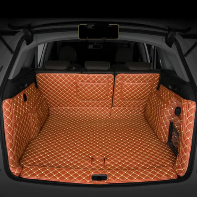 Full Covered Waterproof Durable Non Slip Custom Car Boot Mats Trunk