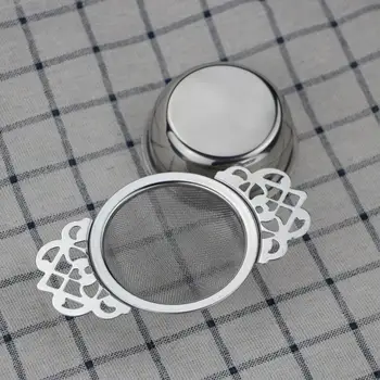 

Tea Strainer Stainless Steel Fine Mesh Tea Infuser Filter For Brewing Steeping Loose Tea Coffee Herb Spice Filter