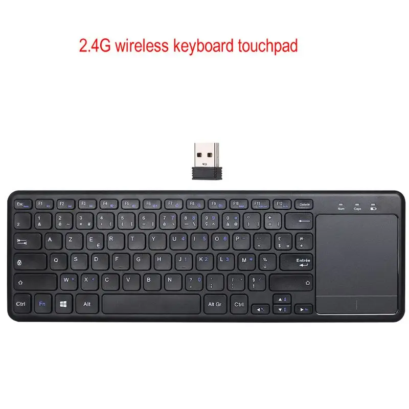 L200 French Keyboard 2.4G Wireless Keyboard for Android TV Notebook PC Computer 667CKeyboards