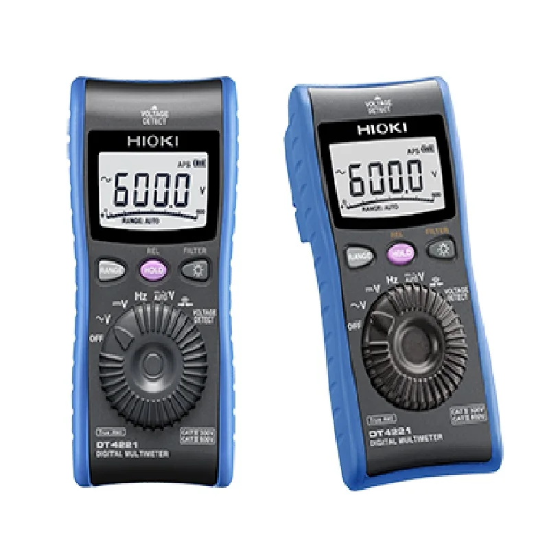 Hioki DT4221 Карманный DMM Цифровой мультиметр с CAT IV 300 V/CAT III 600V безопасность
