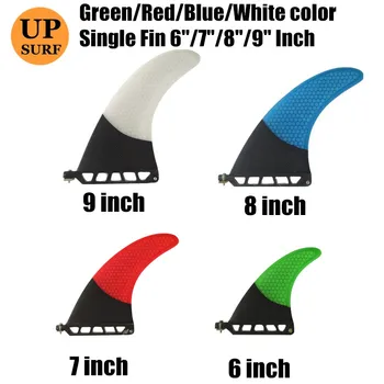 

surf center fin 6"/7"/8"/9"Fins carbon Paddle board Single Fin UPSURF logo future fin Fibreglass SUP Board Quilhas Fins