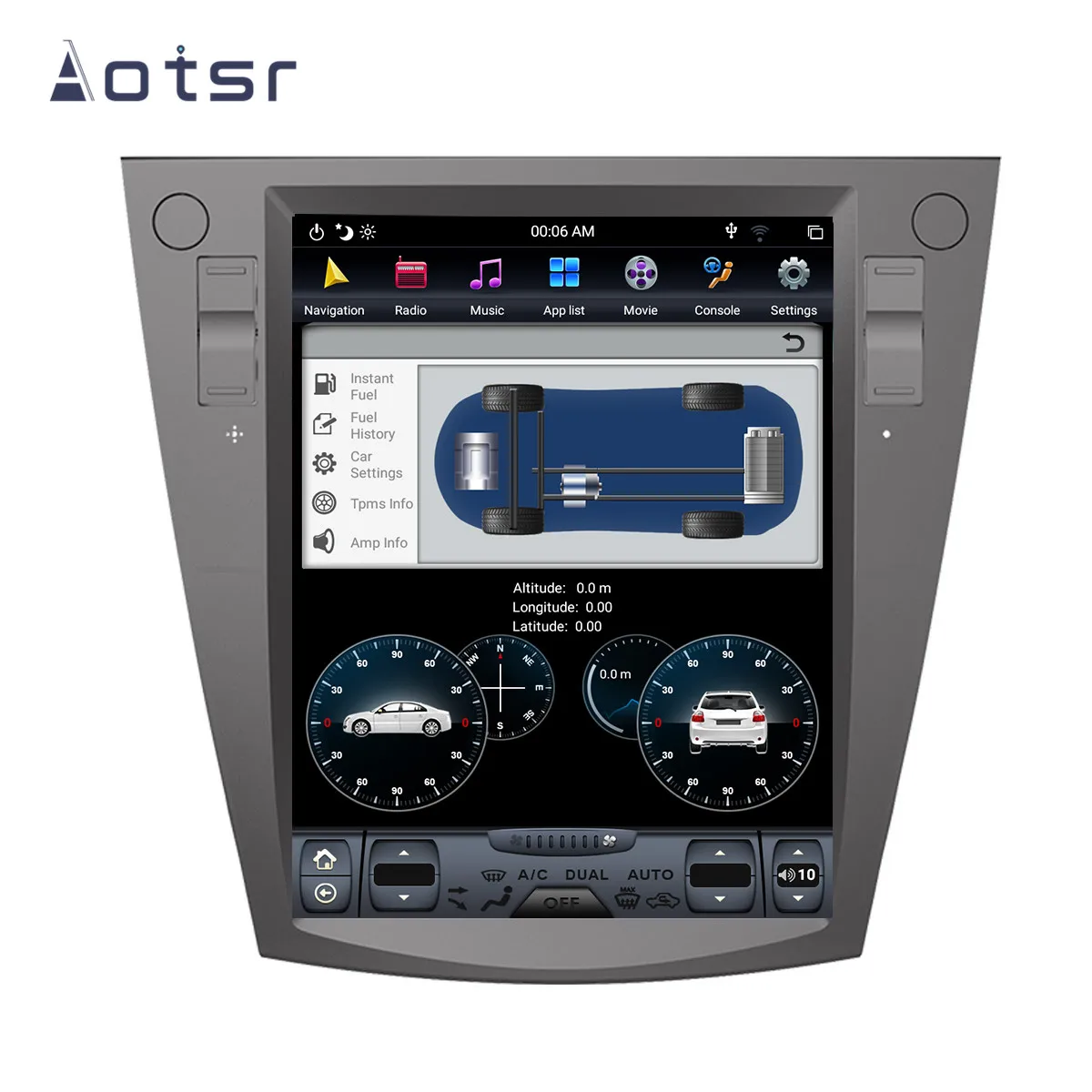 Android 8,1 Tesla стиль вертикальный экран Автомобильный gps навигатор для Subaru Forester 2013+ стерео магнитофон мультимедийный плеер радио