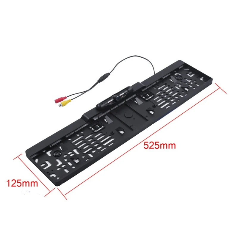  Eu Car License Plate Frame Rear View Camera Hd Rear View Camera Reverse Rear Camera With 4 Ir Light