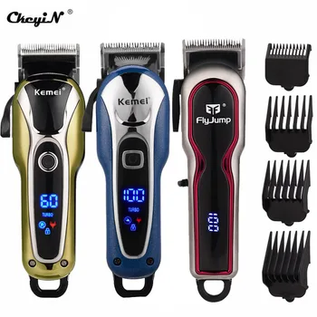 

CkeyiN Digital Hair Clipper Professional Hair Trimmer For Men Beard Electric Cutter Hair Cutting Machine Haircut Cordless