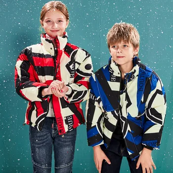 

Children's Down Jacket Baby Jacket Children's Camouflage Jacket Boys Girls Thicken Warm Jacket Suitable for Cold Winter
