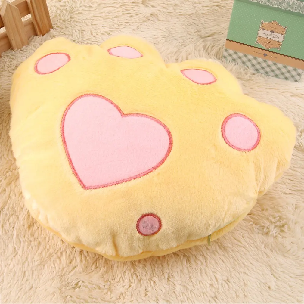 

Hot! LED Light Colorful Play Music Pillow Bear Claw Paw Plush Toys Kids Adult New Sale