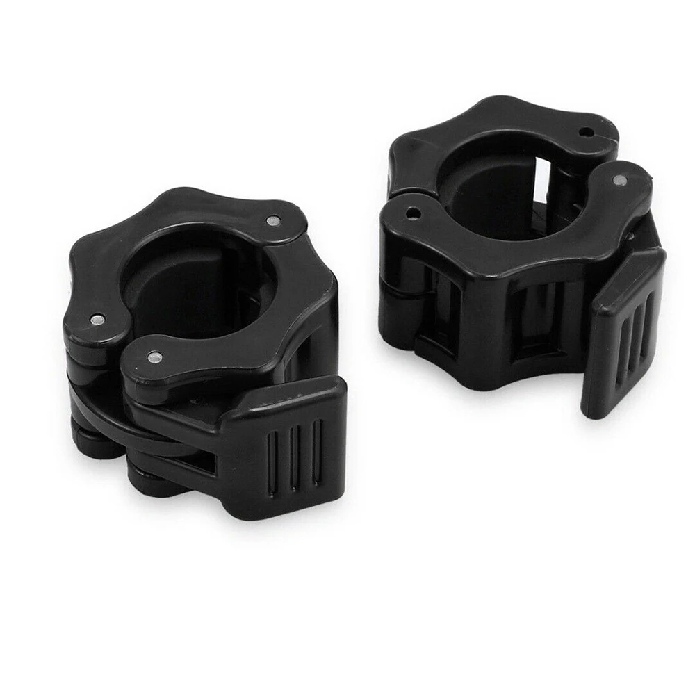 1Pair Barbell Plastic Clamps 25MM Dumbbells Collars Lock Fitness Gym Only Buckle 