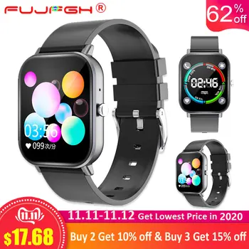 

2020 New Smart Watch Men V6 Waterproof Sport Tracker Heart Rate Blood Pressure Support Bluetooth Wearable For Android IOS Phone