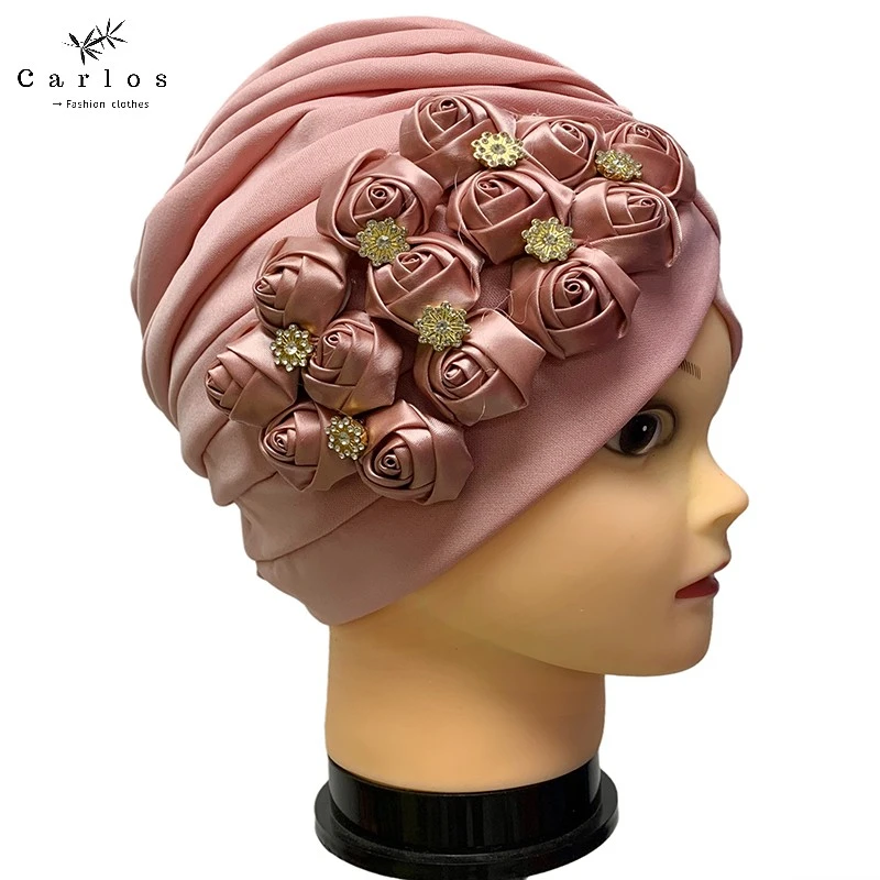 Turbante moda para mujer, gorro con cuentas para la India, diadema, accesorios para el cabello para niña, Ca 20 para mujer, novedad de 2021|Ropa islámica| - AliExpress