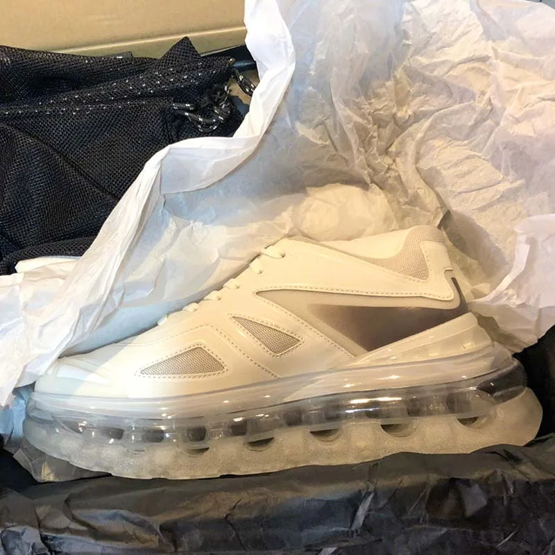 Белый Повседневная Белая обувь; женские кроссовки на платформе; zapatos de mujer; коллекция года; модные брендовые женские кроссовки на толстой подошве - Цвет: Белый