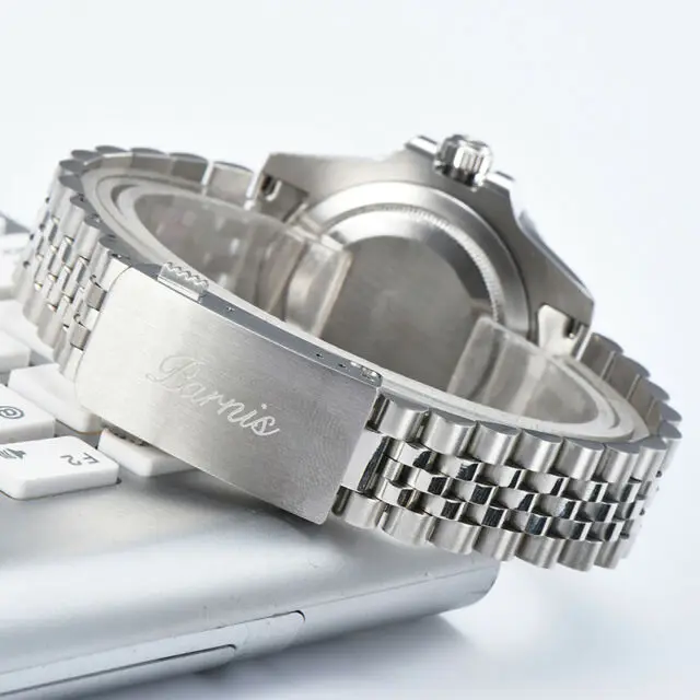 Часы наручные Parnis Мужские механические автоматические Роскошные светящиеся