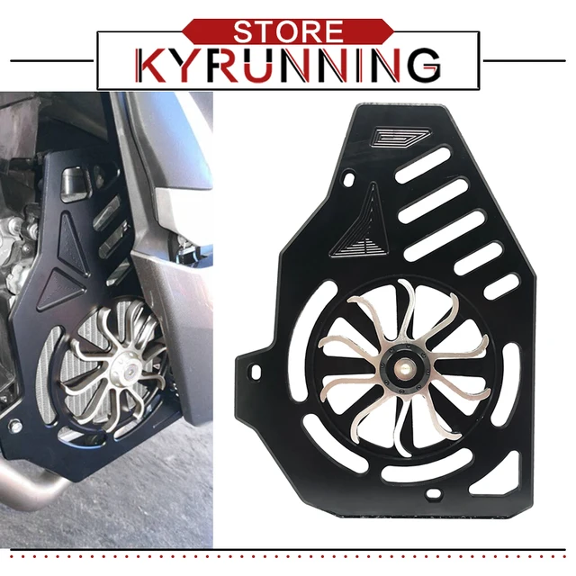 Motorcycle Accessories Rotate Fan Cover Wind Blade For Honda Pcx125 150 Click125 150 18 20 Radiator Grille Guard Cover Protector Covers Ornamental Mouldings Aliexpress