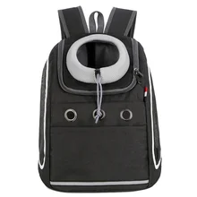 Переноска для собак, кошек, питомцев, рюкзак, вентиляция, светоотражающий, большой Регулируемый ремень, для щенков, на открытом воздухе, для пеших прогулок, видимая дорожная сумка, космическая капсула