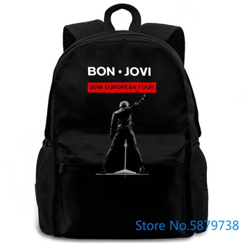 

Bon Jovi European Tour With Dates women men backpack laptop travel school adult student