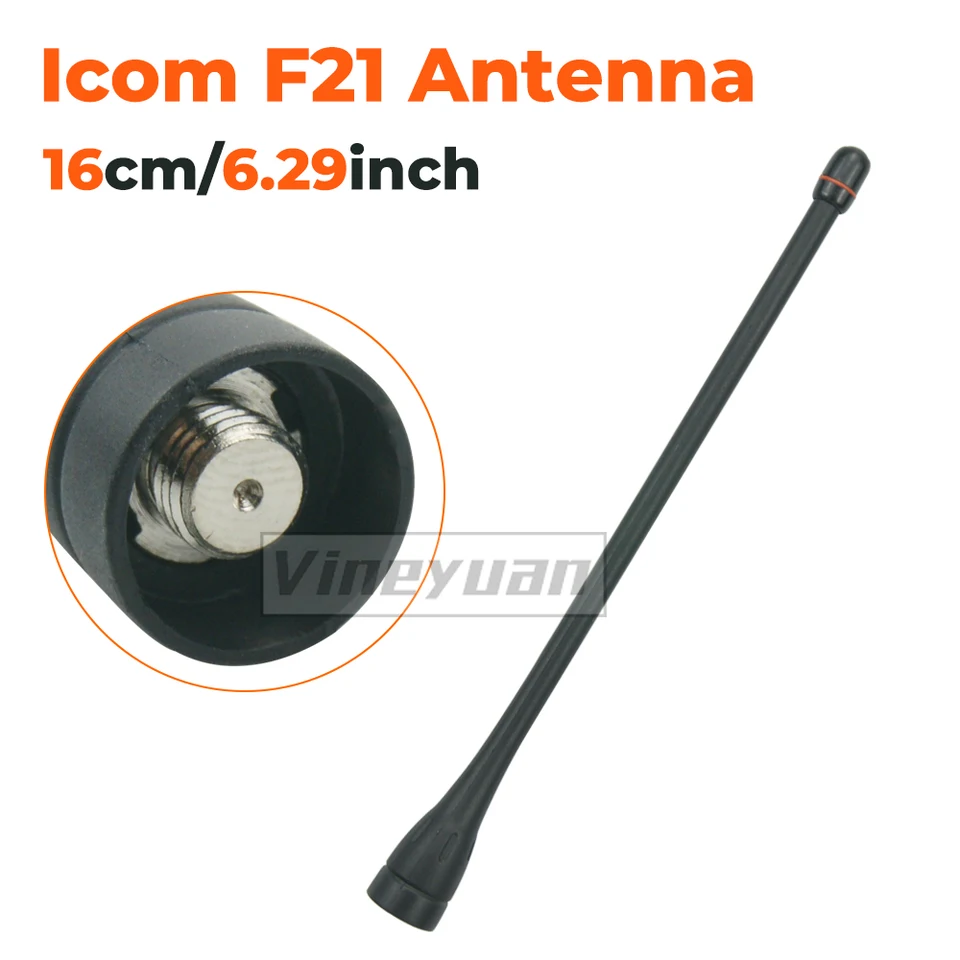 Tengko Antenna UHF 400-470MHz Per Radio ICOM - Antenna In Gomma Per Walkie Talkie IC-F43, IC-F44, IC-F80 - Foto 9