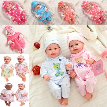 

45cm No Function Reborn Baby Dolls Smile Bebe Face Toys Full Silicone Reborn Doll Lifelike Real Baby Toy Surprise Gift Kid Gift