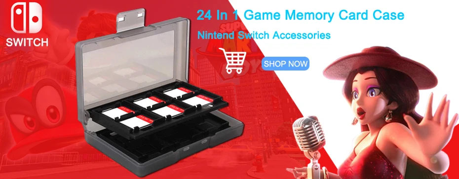 Zend Switch аксессуары 24 в 1 игровая Карта памяти Micro SD чехол держатель для nintendo Switch NS хранение картриджей коробка