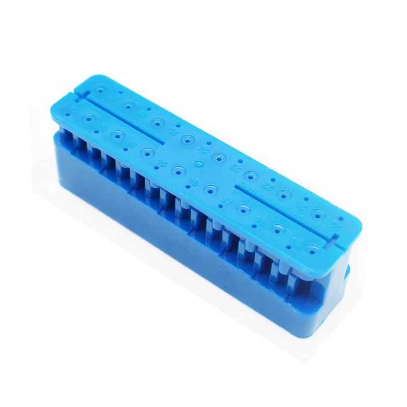 Endodontic Ruler 1Pcs Dental Mini Endo Measuring Autoclavable Endodontic Block Files Dentist Instrument Ruler Equipment Products