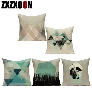 

Nordic Style Decorative Throw Pillows Case Abstract Geometry Pillow Cushion Cover for Sofa Home Living Room Almofadas