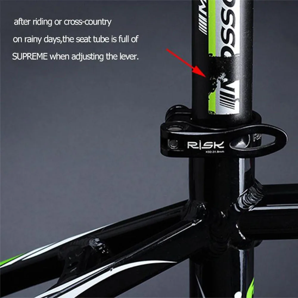 Bike Seatpost Clamp Bike Seatpost Bike Bicycle Seat Post Silicone Rubber Ring Dust Cover Seatposts Clamps Cover Seat Post Ring Cycling Bicycle Parts