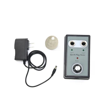 

12V Dual Hole Gasoline Car Spark Plug Tester Detector Vehicle Analyzer Diagnostic Tool US Plug