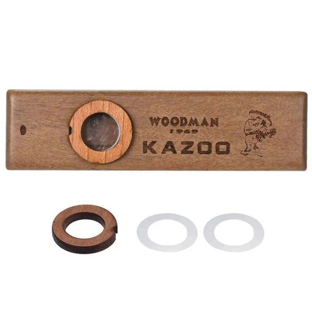 Kazoo Wooden Kazoo Guitar Ukulele Simple And Easy To Learn Solid Wood