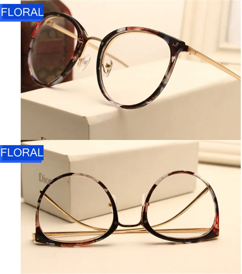 Iboode ретро круглые Близорукость Оптические женские очки мужские прозрачные линзы зрелищная оправа для очков для мужчин и женщин