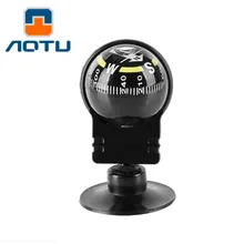 1 шт. вращение на 360 градусов водонепроницаемая система навигации транспортного средства в форме шара автомобильный компас с присоской